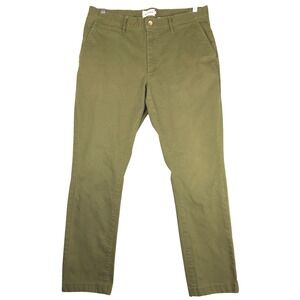Taylor Stitch Olive Green Chinos
